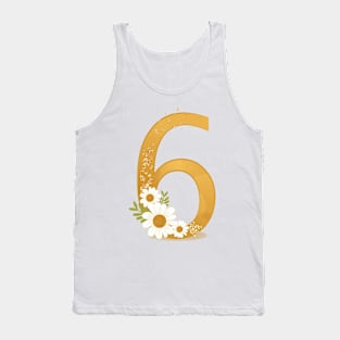 Number 6 Tank Top